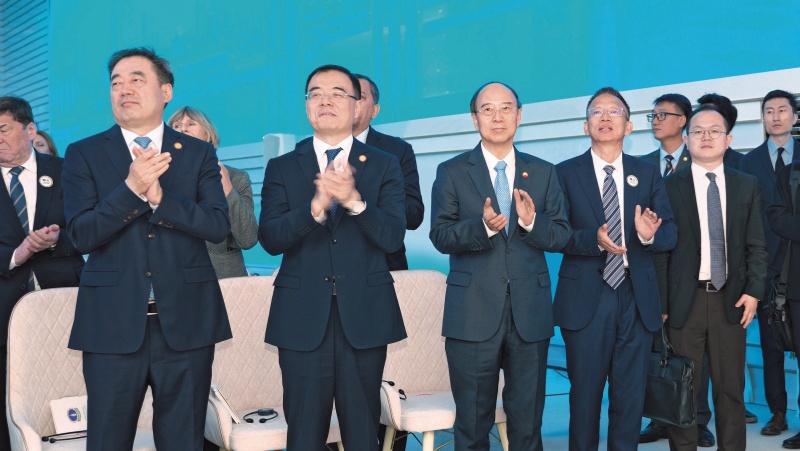 复兴气田四期项目在土库曼斯坦开工  戴厚良出席开工仪式