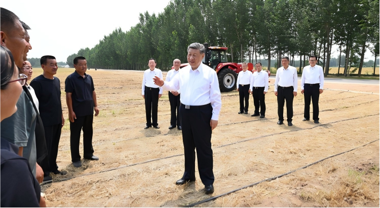 习近平在山东德州考察